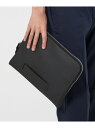 UNITED ARROWS マイクロファイバー クラッチバッグ ユナイテッドアローズ バッグ クラッチバッグ ブラック【送料無料】