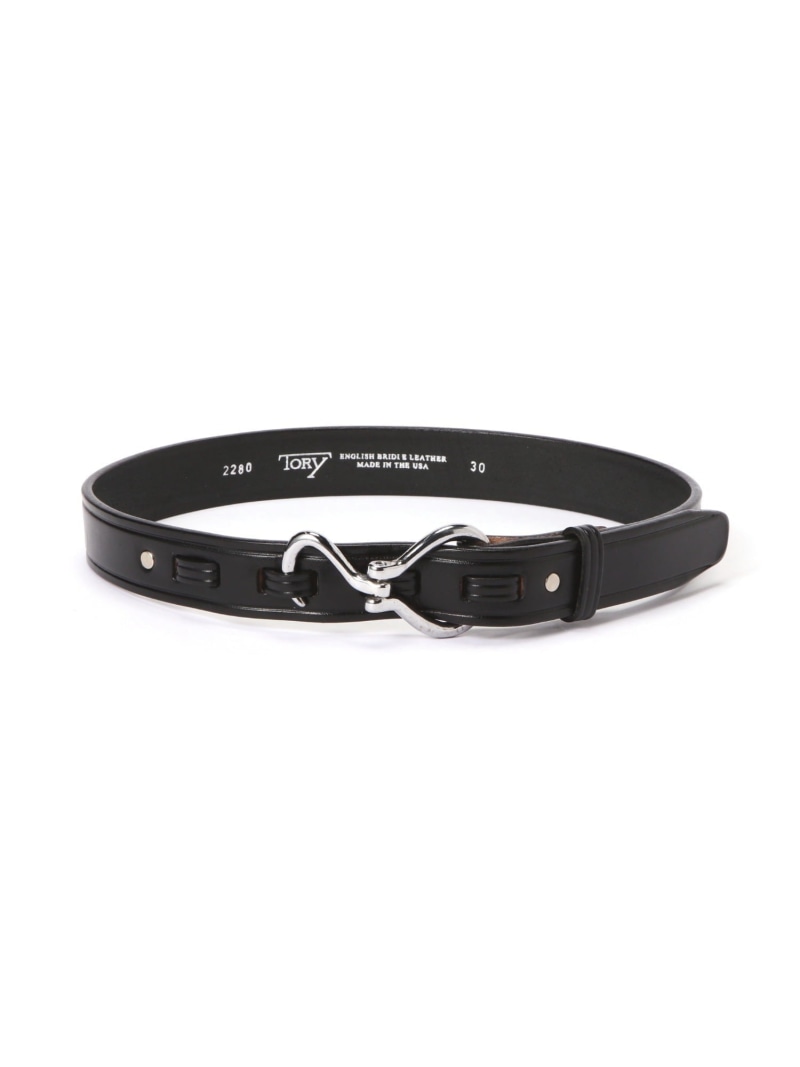 MANASTASH Nickel Hoof Pick Belt 1.25インチ マナスタッシュ ファッション雑貨 ベルト ブラック【送料無料】