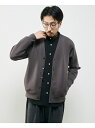 【SALE／50%OFF】MEN'S MELROSE ミリオラメントWエアーカーディガン メンズメルローズ トップス カーディガン グレー カーキ【RBA_E】【送料無料】