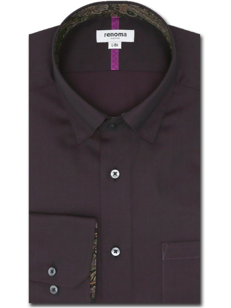 TAKA-Q 形態安定 スタンダードフィット スナップダウン長袖シャツ 【25SS】 長袖 シャツ メンズ ワイシャツ ビジネス yシャツ 速乾 タカキュー スーツ・フォーマル Yシャツ・カッターシャツ レッド【送料無料】