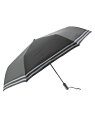 LANVIN en Bleu LANVIN en Bleu(ランバン オン ブルー) メンズ 雨傘 折りたたみ傘 自動開閉 ボーダー ムーンバット ファッション...