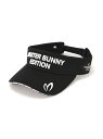 MASTER BUNNY EDITION 盛夏素材定番バイザー (UNISEX) マスターバニーエディション 帽子 その他の帽子 ブラック グリーン ホワイト ...