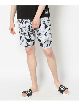 ROYAL FLASH SY32 by SWEET YEARS /エスワイサーティトゥバイ スィートイヤーズ /RUSH GUARD SHORT PANTS ロイヤルフラッシュ パンツ/ジーンズ ショートパンツ ブルー ブラック【送料無料】