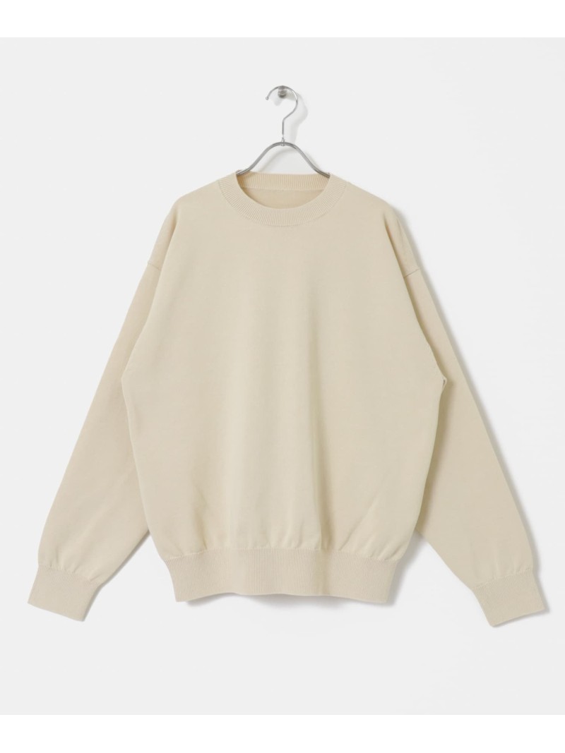 URBAN RESEARCH BUYERS SELECT Yonetomi RIGID SEAISLAND COTTON PULLOVER ユーアールビーエス トップス ニット ブラック【送料無料】