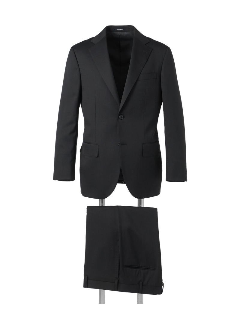 J.PRESS 【WEB・一部店舗限定】プレーン スーツ / 総裏 ジェイプレス スーツ・フォーマル セットアップスーツ ブラック【送料無料】