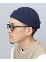 Mr.COVER ニット帽 メンズ ニット帽子 日本製 ニットキャップ ビーニー ワッチ 無地 エー.エム.エス. 帽子 ニット帽・ビーニー オレンジ ホワイト...