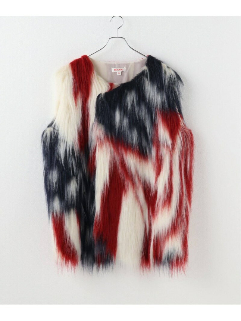 ySALE^30%OFFzJOURNAL STANDARD yMASU / GG[GX[z MARBLE FLAG FUR VEST W[i X^_[h WPbgEAE^[ ̑̃WPbgEAE^[yRBA_Ezyz