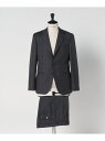 UNITED ARROWS ウールモヘヤ ツイル シングル 3ボタン スーツ S-MODEL ユナイテッドアローズ スーツ・フォーマル セットアップスーツ グレー【送料無料】