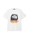 HYSTERIC GLAMOUR MULTI HYSTERIC WOMAN Tシャツ ヒステリックグラマー トップス カットソー Tシャツ ホワイト レッド ブラック【送料無料】