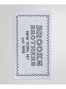 BROOKS BROTHERS トルココットン BBロゴ ビーチタオル ブルックス ブラザーズ ファッション雑貨 ハンカチ・ハンドタオル ネイビー ホワイト【送...