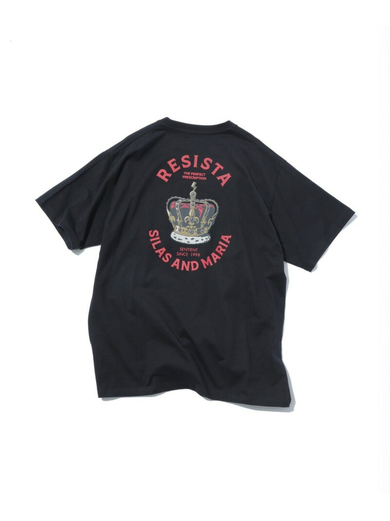 SILAS RESISTA POCKET TEE SILAS サイラス トップス カットソー・Tシャツ ブラック ネイビー ホワイト..