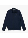 LACOSTE テニストレーニングジップアップスウェットジャケット ラコステ カットソー スウェット ネイビー【送料無料】