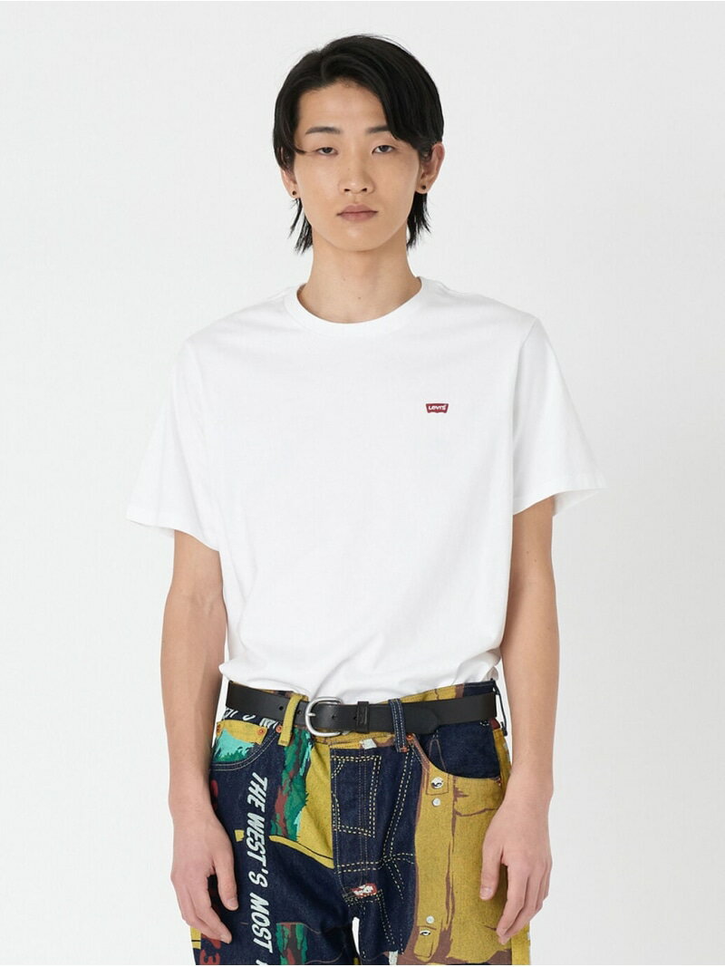 Levi's ꡼ХT COTTON + PATCH WHITE ꡼Х ȥåץ åȥTġ̵