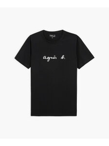 agnes b. HOMME S137 TS ロゴTシャツ アニエスベー トップス カットソー・Tシャツ ブラック【送料無料】