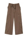 CONVERSE TOKYO MILITARY MULTI POCKET WIDE CARGO PANTS コンバーストウキョウ パンツ カーゴパンツ ブラック ベージュ グリーン【送料無料】(4)