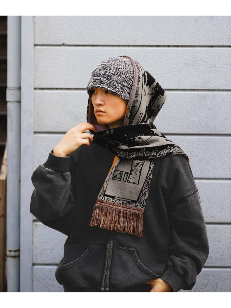 JOINT WORKS BAL / バル JACQUARD KNIT SOCCER SCARF ジョイントワークス ファッション雑貨 マフラー・..