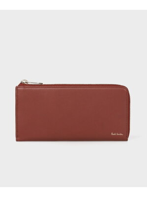 【SALE/30%OFF】Paul Smith 【公式】マルチストライプトリムインサイド ラウンドジップ長財布 ポール・スミス アウトレット 財布・ポーチ・ケース 財布 オレンジ【RBA_E】【送料無料】