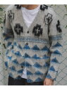 【SALE/30%OFF】AMERICAN RAG CIE ネイティブニットカーディガン アメリカンラグシー トップス カーディガン ブルー グレー【RBA_E...