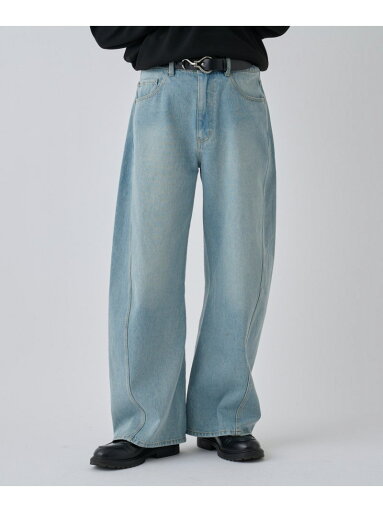 COLONY 2139 カーブデニム【men's】 コロニー トゥーワンスリーナイン パンツ ジーンズ・デニムパンツ ブラック ブルー【送料無料】 COLONY 2139 カーブデニム【men's】 コロニー トゥーワンスリーナイン パンツ ジーンズ・デニムパンツ ブラック ブルー【送料無料】