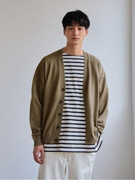 【SALE/50%OFF】UNITED ARROWS green label relaxing スビンコード V カーディガン ユナイテッドアローズ グリーンレーベルリラクシング ニット カーディガン ブラック ベージュ ブルー【RBA_E】【送料無料】