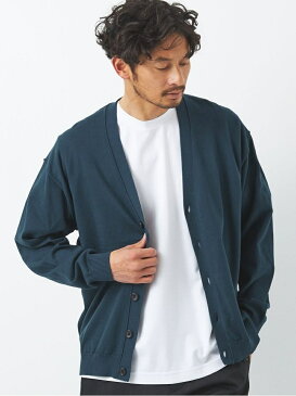【SALE/50%OFF】UNITED ARROWS green label relaxing スビンコード V カーディガン ユナイテッドアローズ グリーンレーベルリラクシング ニット カーディガン ブラック ベージュ ブルー【RBA_E】【送料無料】