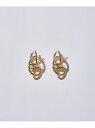 【SALE/16%OFF】PHILIPPE AUDIBERT PHILIPPE AUDIBERT/ニュアンスサークルピアス ゴールド Bo Adena lait...