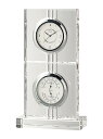 NARUMI 【公式】グラスワークス エコロ サーモクロック(D) 20cm ナルミ インテリア・生活雑貨 時計【送料無料】