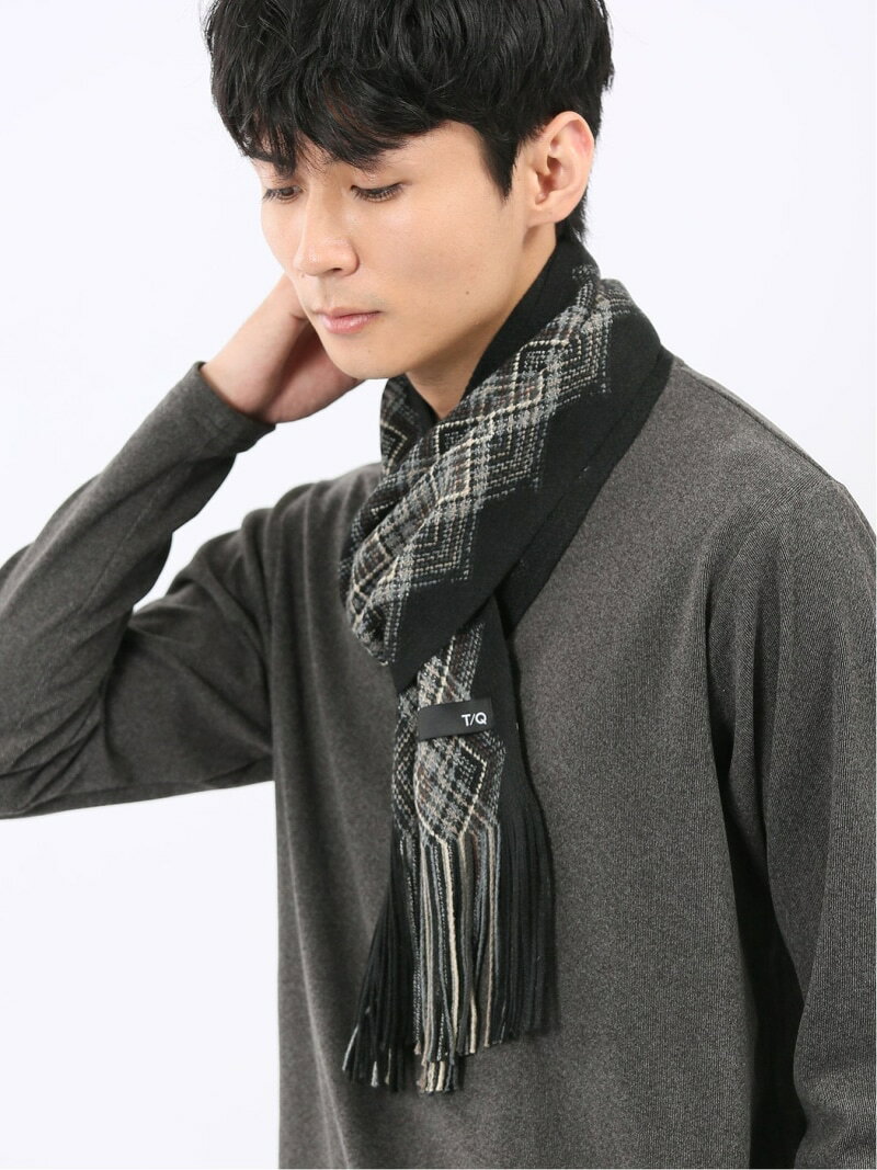 TAKA-Q アクリル ラッセルマフラー タカキュー ファッション雑貨 マフラー・ストール・ネックウォーマ..