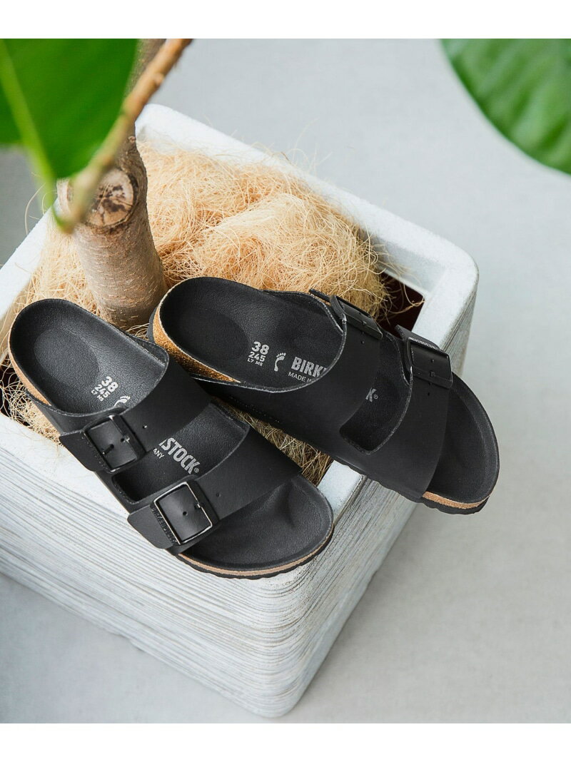 UNITED ARROWS green label relaxing ＜BIRKENSTOCK＞Arizona Birko-Flor サンダル ユナイテッドアローズ グリーンレーベルリラクシング シューズ・靴 サンダル ブラック ホワイト【送料無料】