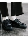 Rocky Monroe チロリアン シャークソールフェイクレザーシューズ ロッキーモンロー シューズ・靴 レースアップ・ドレスシューズ ブラック【送料無料】