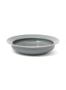 【SALE/30%OFF】Francfranc 美濃焼 すくいやすい 深皿 フランフラン 食器・調理器具・キッチン用品 食器・皿 グレー【RBA_E】