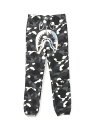 ア・ベイシング・エイプ A BATHING APE CITY CAMO SHARK SWEAT PANTS ア ベイシング エイプ パンツ ジャージ・スウェットパンツ ブラック グレー【送料無料】