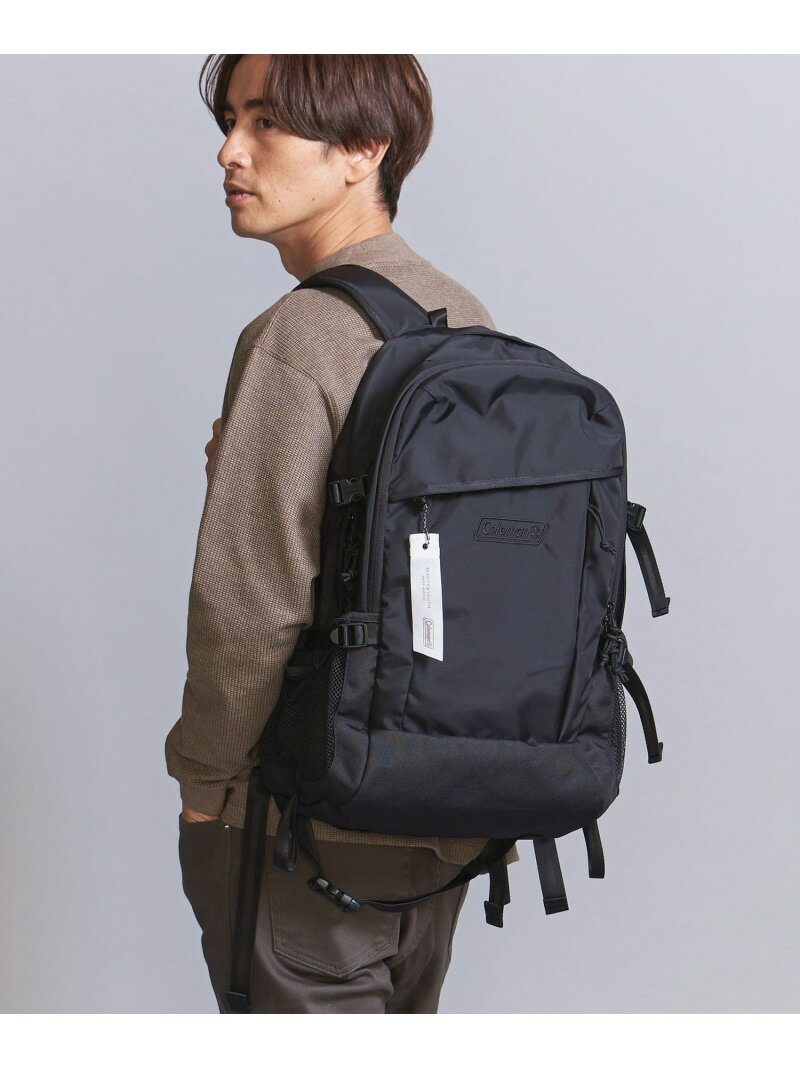 BEAUTY YOUTH UNITED ARROWS 【別注】 ＜COLEMAN＞ WALKER33 II/ウォーカー33/バッグ ビューティー＆ユース ユナイテッドアローズ バッグ リュック バックパック ブラック【送料無料】