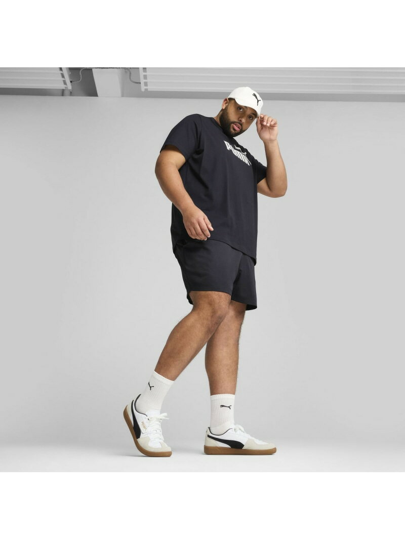 PUMA メンズ ESS NO. 1 ロゴ 半袖 Tシャツ プーマ トップス カットソー・Tシャツ ネイビー