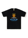 A BATHING APE (M)ABC CAMO BABY MILO FLOAT SUMMER TEE M ア ベイシング エイプ トップス カットソー・Tシャツ ブラック ホワイト【送料無料】