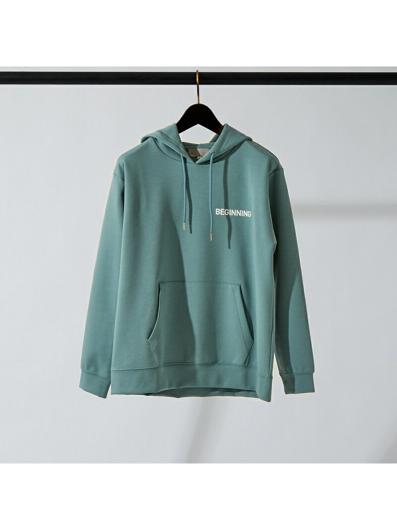 ABAHOUSE LASTWORD シルキー ダンボール ロゴ プルオーバー パーカー アバハウス トップス パーカー・フーディー グレー グリーン ホワイト【...