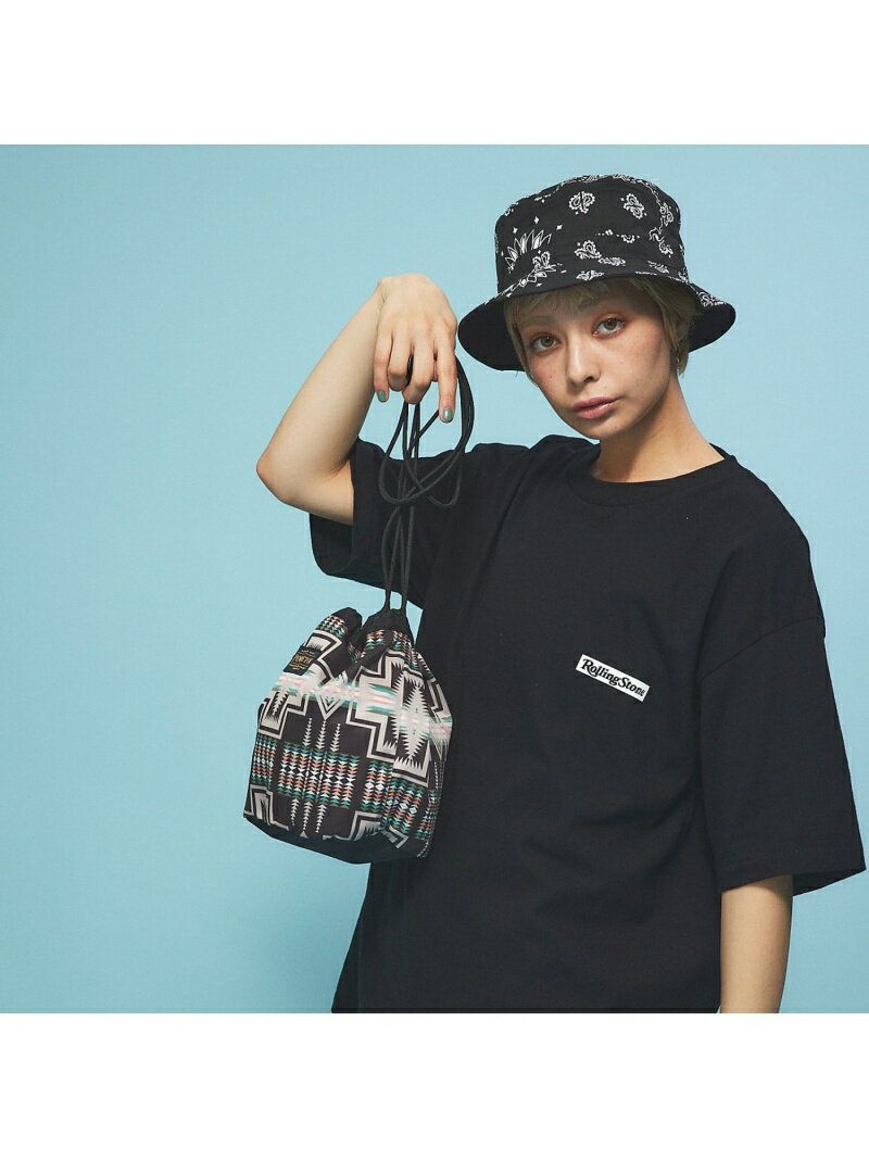 ABAHOUSE LASTWORD 【PENDLETON / ペンドルトン】エフェクトポーチ / DRAW POU アバハウス バッグ ショルダーバッグ ブラック グレー ネイビー【送料無料】