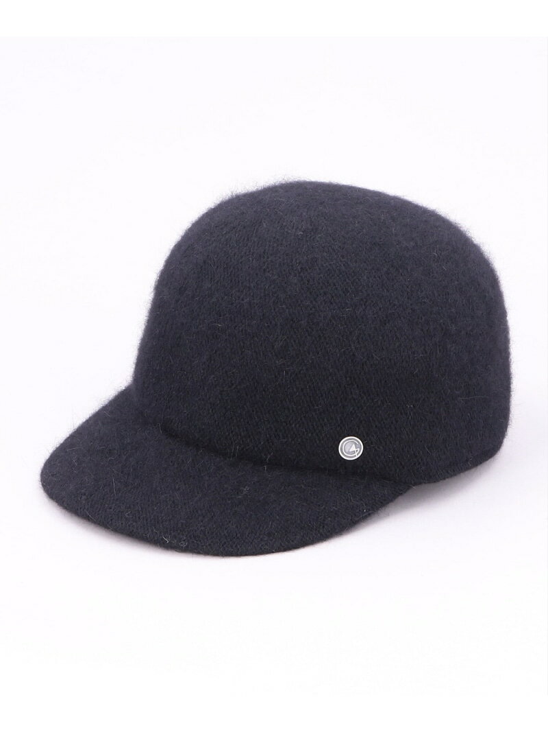 カシラ CA4LA ANGORA BALL CAP3 カシラ 帽子 キャップ ブラック ホワイト グレー【送料無料】