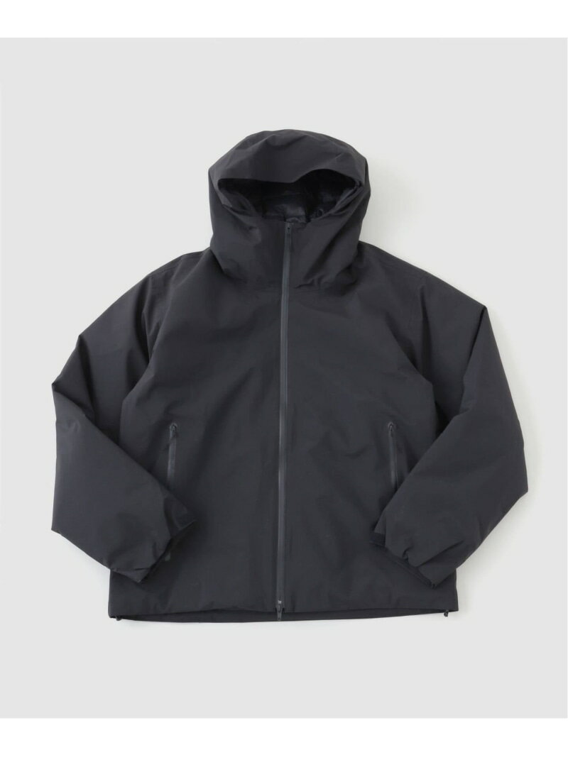 417 EDIFICE ES.1 3lyr down hoodie / ダウンパーカー フォーワンセブン エディフィス ジャケット・アウター ダウンジャケット・ダウンベスト ネイビー グレー ブラック【送料無料】