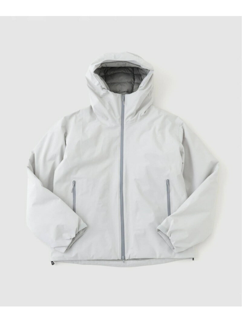 417 EDIFICE ES.1 3lyr down hoodie / ダウンパーカー フォーワンセブン エディフィス ジャケット・アウター ダウンジャケット・ダウンベスト ネイビー グレー ブラック【送料無料】