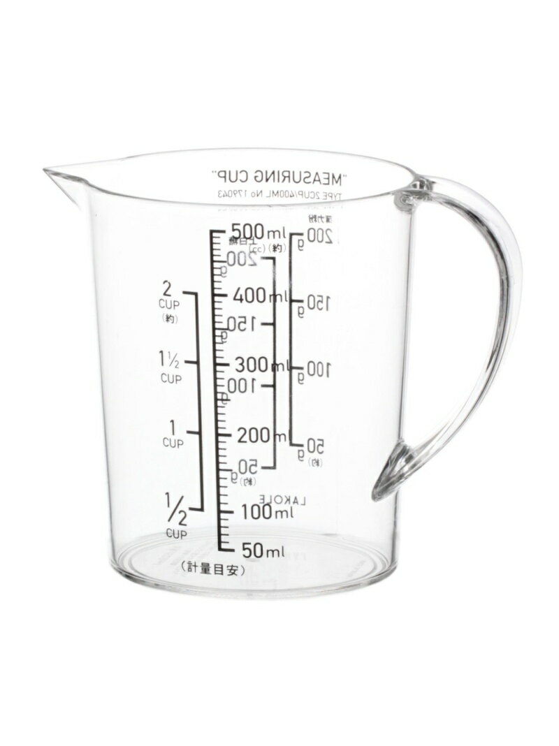 LAKOLE 【耐熱】計量カップ[500ml] ラコレ 食器・調理器具・キッチン用品 その他の食器・調理器具・キッチン用品のサムネイル