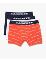 【SALE/20%OFF】LACOSTE マイクロファイバープリントトランクショーツ3パック ラコステ インナー・ルームウェア ボクサーパンツ・トランクス ネイ...