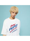 ABAHOUSE LASTWORD 【DISCUS ATHLETIC*PEPSI】ペプシコラボ / オーバーサイズ アバハウス トップス カットソー・Tシャツ ホワイト グレー