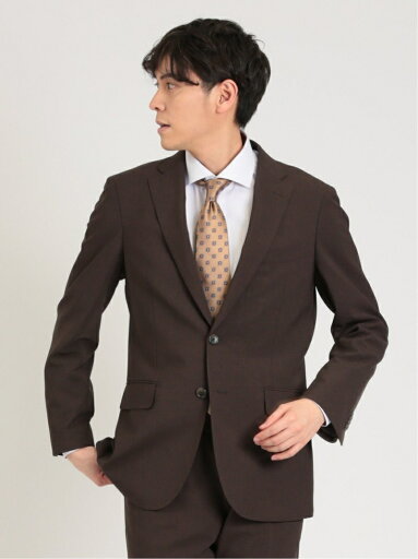 【SALE/58%OFF】m.f.editorial ウールライク ストレッチ スリムフィット 2ボタンジャケット(セットアップ可能) タカキュー スーツ・フォーマル スーツジャケット ブラウン【RBA_E】【送料無料】 【SALE/58%OFF】m.f.editorial ウールライク ストレッチ スリムフィット 2ボタンジャケット(セットアップ可能) タカキュー スーツ・フォーマル スーツジャケット ブラウン【RBA_E】【送料無料】