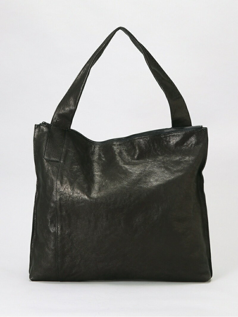 PATRICK STEPHAN PATRICK STEPHAN / Leather shoulder bag 'simple' 2 シンプルショルダー レザー ショルダーバッグ パトリック ステファン バッグ トートバッグ ブラック ブラウン グレー【先行予約】*【送料無料】