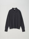 JOHN SMEDLEY 長袖コットンニットクラシックポロシャツ | FINCHLEY | 30G EASY FIT ジョンスメドレー トップス ニット ブラッ...