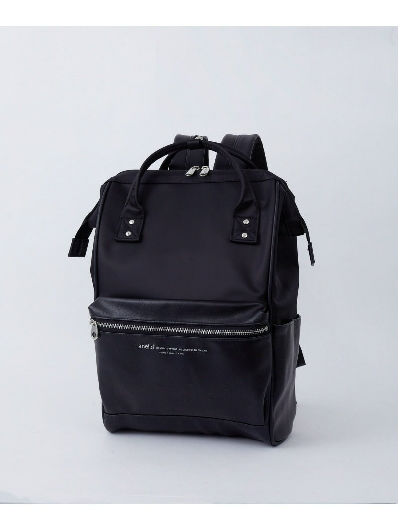 anello NEW PREMIUM 口金 リュック (R) アネロ バッグ リュック・バックパック ネイビー グレー ブラウン ブラック【送料無料】