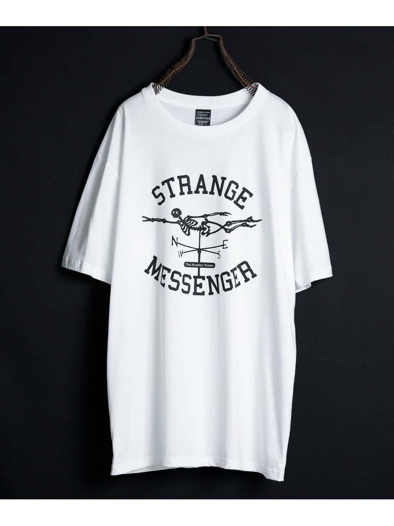 NUMBER (N)INE STRANGE MESSENGER T-SHIRT io[iC gbvX Jbg\[ETVc zCg ubNyz