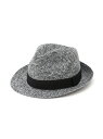 BLUE STANDARD BLUE STANDARD/(M)ウォッシャブルブレードハット ジーンズメイト 帽子 ハット ブラック ブラウン ベージュ
