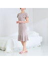 【SALE/10%OFF】Francfranc モイストフェザーニット ラメ ワンピース ピンク フランフラン インナー・ルームウェア その他のインナー・ルーム...
